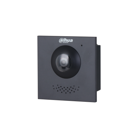 2-wire IP Modular Apartment Door Station - Black - 100.0 mm × 100.0 mm × 49.4 mm