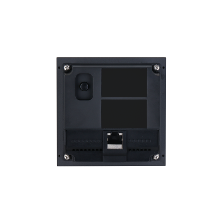 2-wire IP Modular Apartment Door Station - Black,100.0 mm × 100.0 mm × 49.4 mm