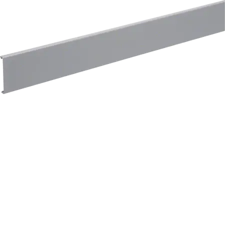 Lid made of PVC for slotted panel trunking DNG 50mm stone grey