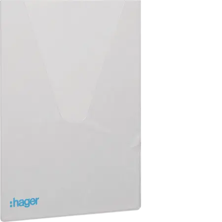 Document holder, transparent, DIN A4, adhesive