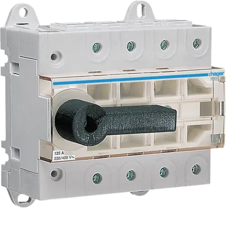 Load break switch with visible breaking 4P 125A
