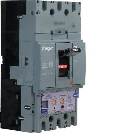 Moulded Case Circuit Breaker h630 3P 70kA 400A LSI
