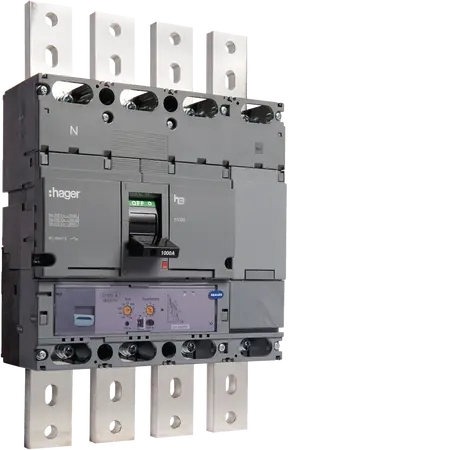 Moulded Case Circuit Breaker h1000 4P 70kA 1000A LSI