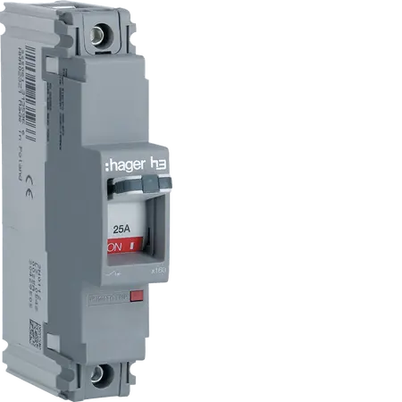 Moulded Case Circuit Breaker X160 1P 25kA 25A