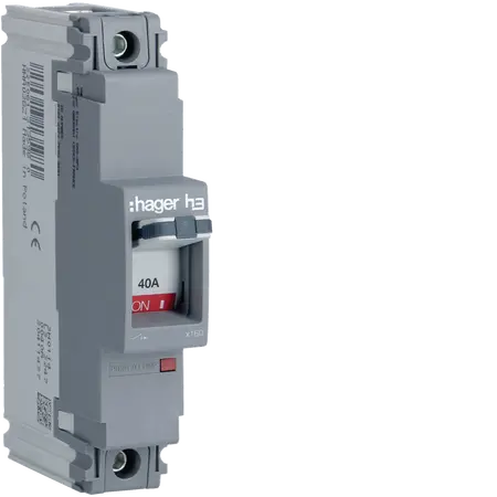 Moulded Case Circuit Breaker X160 1P 25kA 40A