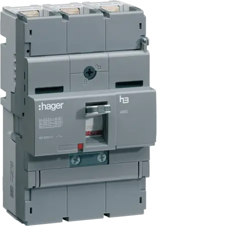Moulded Case Circuit Breaker X250 3P 40kA 200A TM