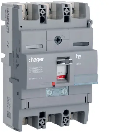 Moulded Case Circuit Breaker X250 3P 40kA 250A TM