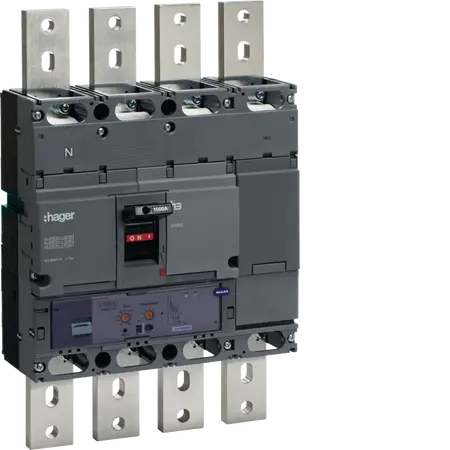 Moulded Case Circuit Breaker h1000 4P 50kA 1000A LSI
