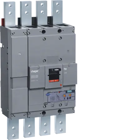 Moulded Case Circuit Breaker h1600 4P 50kA 1250A LSI