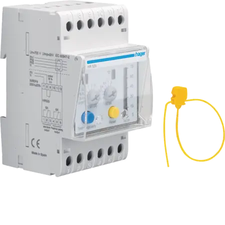 EARTH LEAKAGE RELAY 0.03-10A TIME DELAY 50% LED