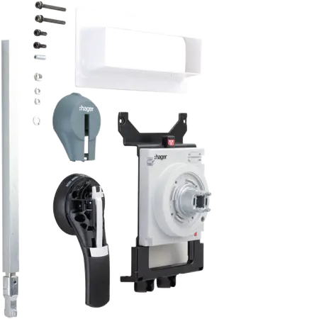 Extended rotary handle H400-H630