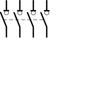 Load break switch with visible breaking 4P 200A