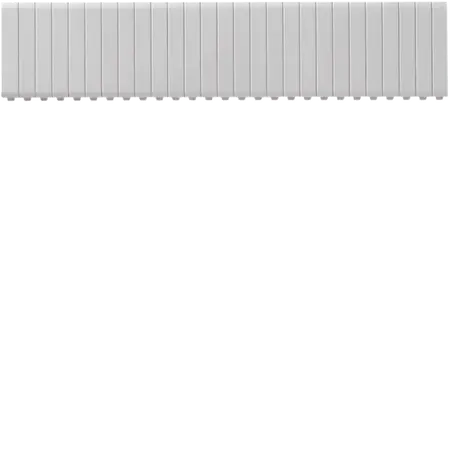 Cover strip,universal,24 Modules, RAL 9011