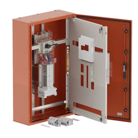 DB, elite, 320A, 6+12Pole, 400A ISO-X15.1000x600x250mm