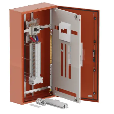 DB, elite, 400A, 6+36Pole, 400A ISO-X15.1200x600x250mm