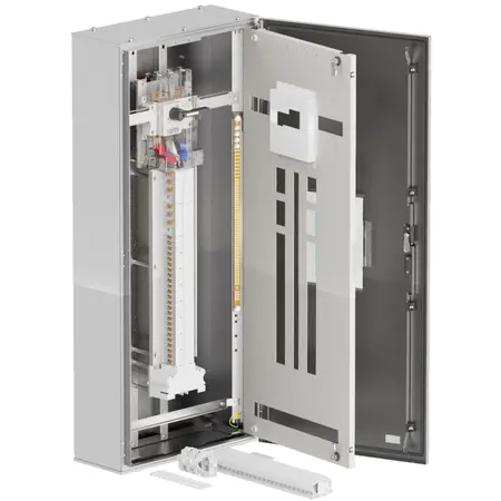 DB, elite, 12+48Pole, 400A ISO-S.1400x600x250mm