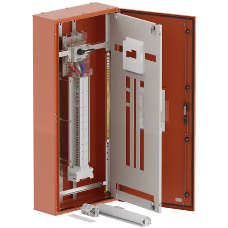 DB, elite, 12+48Pole, 400A ISO-X15.1400x600x250mm