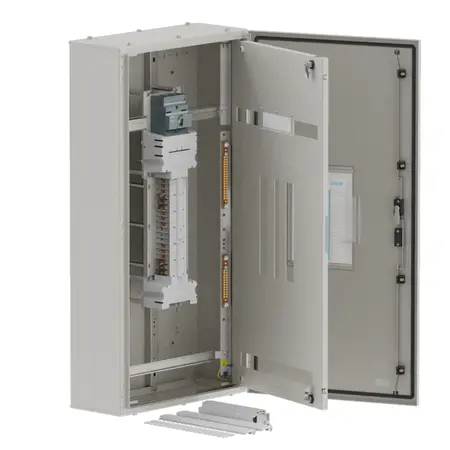 DB, elite, 18/12Pole, 160A MCCB Twin,8 Module, grey, 1200x600x250mm
