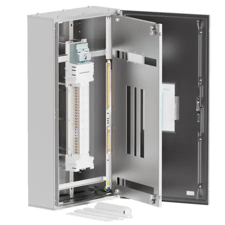 DB, elite, 30/12Pole,200A MCCB-DIN-SS, 1200x600x250mm