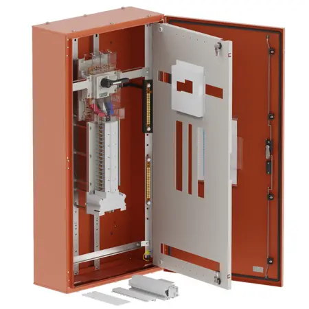 DB, elite, 375A, 36Pole, 400A Isolator-X15.1200x600x250mm