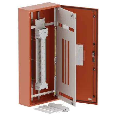 DB, elite, 48/18Pole, 250A Direct Twin, 8 Modules, orange,1400x600x250mm