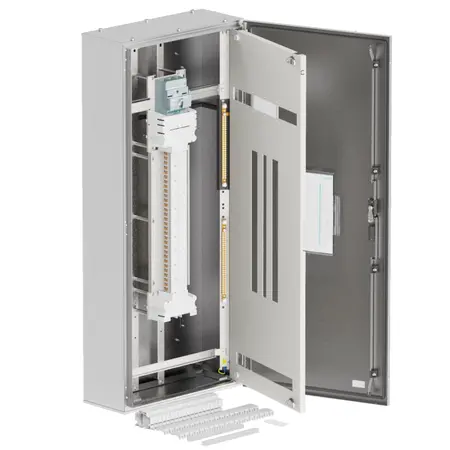 DB, elite, 60Pole, 200A MCCB-DIN-SS,1400x600x250mm