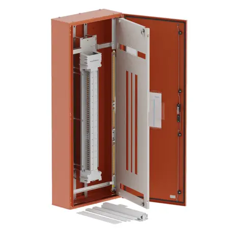 DB, elite, 60/30Pole, 200A Direct Twin, 8 Modules, orange,1600x600x250mm