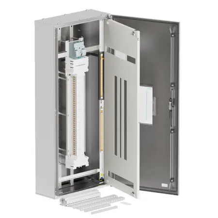 DB, elite, 72Pole, 160A MCCB-DIN-SS,1400x600x250mm