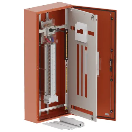 DB, elite, 375A, 72Pole, 400A Isolator-X15.1400x600x250mm