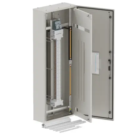 DB, elite, 96Pole, 200A MCCB Twin,8 Mod+26 Mod, grey,1600x600x250mm