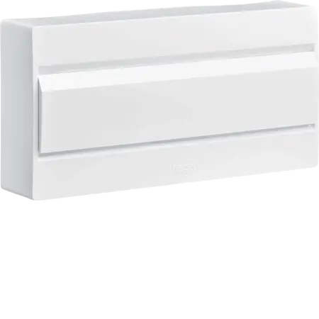 Sm.distr.,VD/IC²,surface,1row,18M,IP40,MS-terminals,AUS,N+PE,white door