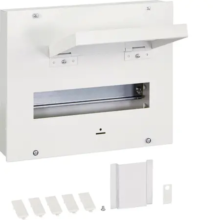 9M 1Row DIN Surface Metal BOX, 7.5M Door