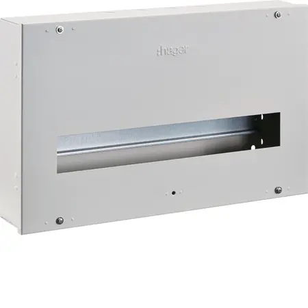 18M 1Row DIN Surface Metal BOX, No Door