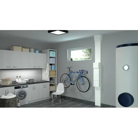 Door for mini-enclosure Gamma / GD, 4 Mod wide, Transparent