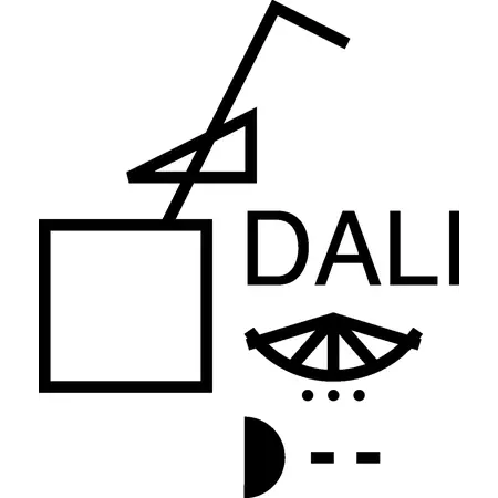 Presence detector 360° monobloc DALI/DSI, flush mounted
