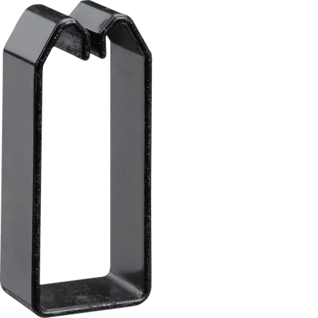 Cable retaining clip made of PVC for DNG 75x37mm black Cable retaining clip made of PVC for DNG 75x37mm black