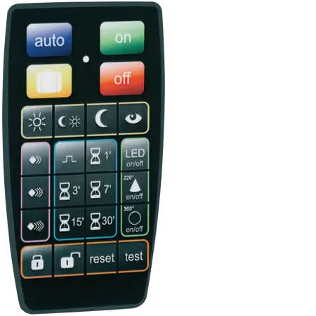 Remote control for IP55 motion detector comfort EE86/87