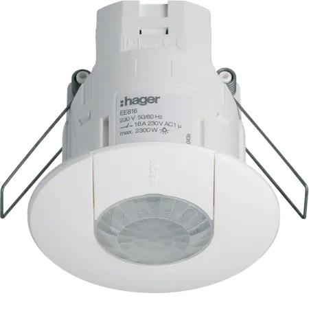 Presence detector 360° monobloc DALI/DSI, flush mounted