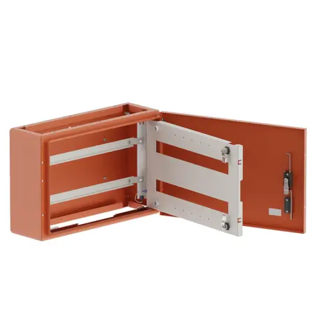 Extension Box, apex, 2x24 Pole DIN, 400x600x200mm, orange