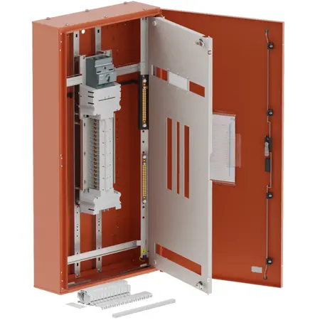 DB, apex+, 36Pole, 200A MCCB Twin,8 Mod+26 Mod,orange,1200x600x200mm