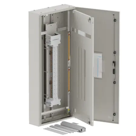 Split chassis, apex+, 72Pole,250A Direct Twin, 6 Modules, grey, 1400x600x200mm