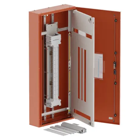 DB, apex+, 36/30Pole,250A Direct Twin, 8 Modules, orange, 1400x600x200mm