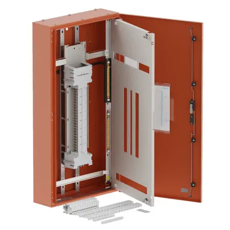 DB, apex+, 48Pole, 250A Direct 2x8 Mod+26 Mod,orange,1200x600x200mm