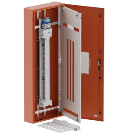 DB, apex+, 60/30Pole,250A Isolator Twin, 8 Modules,orange,1600x600x200mm