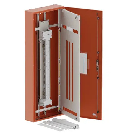 DB, apex+, 72/18Pole,250A Direct Twin, 8 Modules, orange, 1600x600x200mm
