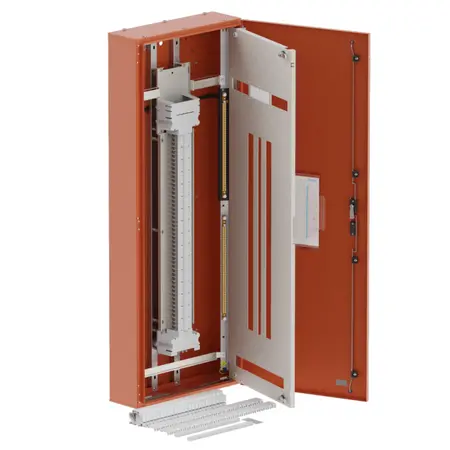 DB, apex+, 96Pole,250A Direct 2x8 Mod+26 Mod, orange, 1600x600x200mm