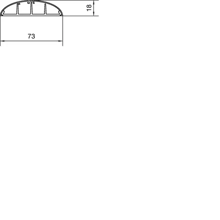 Trunking 18x75,grey Trunking 18x75,grey