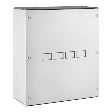 Enclosure, T-OFF range, MCCB 4*160A suits, IP20, RAL7035
