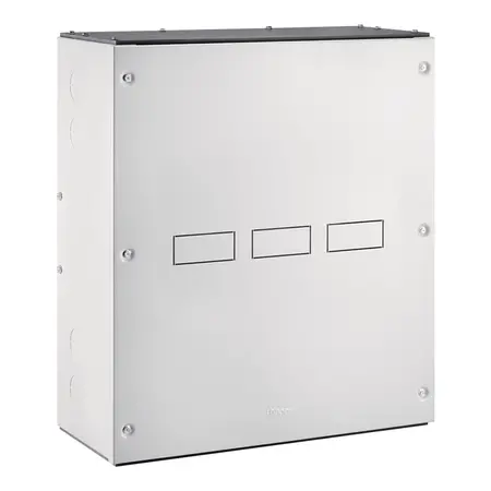 Enclosure, T-OFF range, MCCB 3*x250/h250A suits, IP20, RAL7035