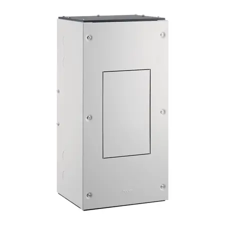 Enclosure, T-OFF range, FUSE 1*250A suits, IP20, RAL7035